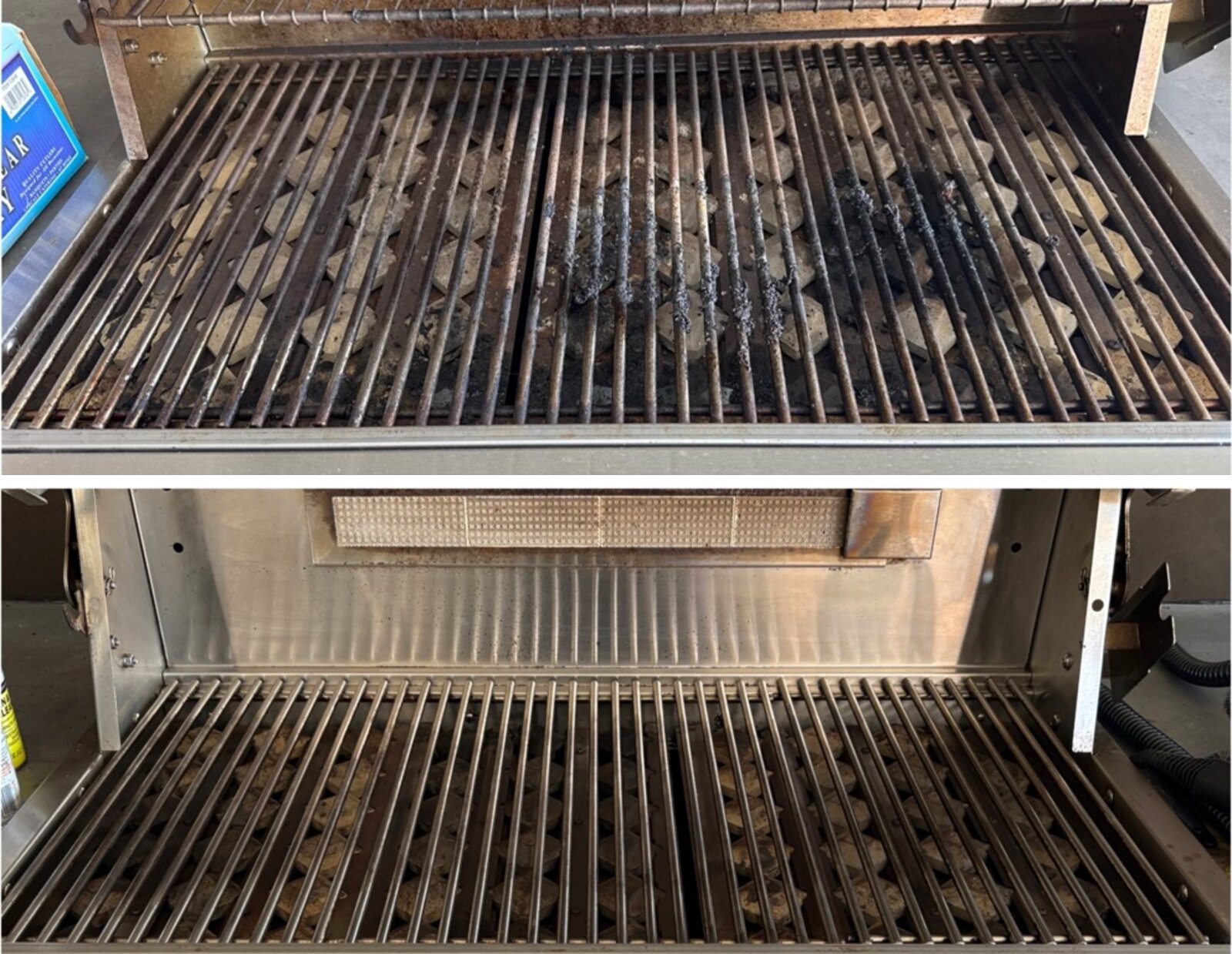 Grill serviced for John Plotts